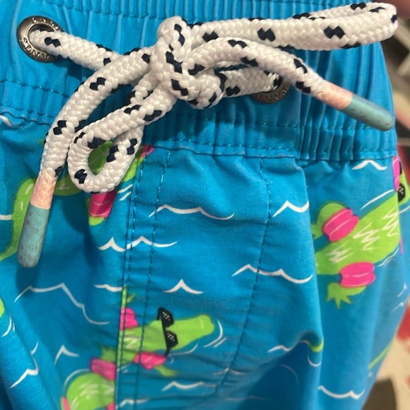 Party Pants Men’s Neon Lazy River Swim Trunks Board Shorts size small - Picture 10 of 14